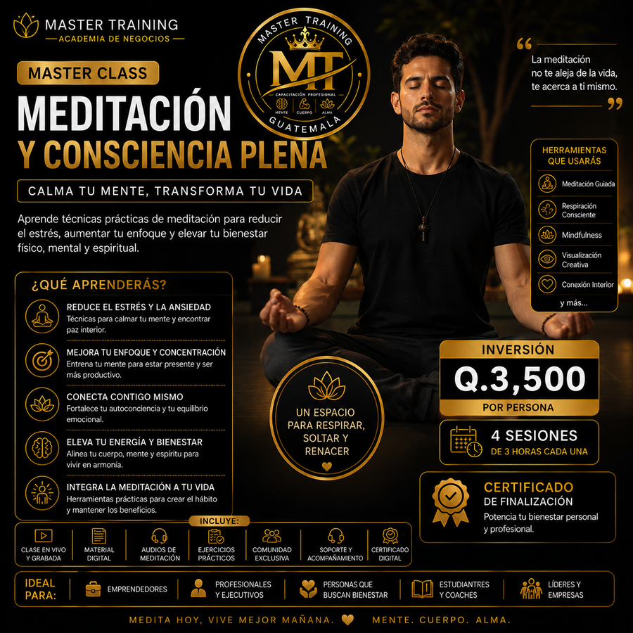 Meditación y Conciencia Plena